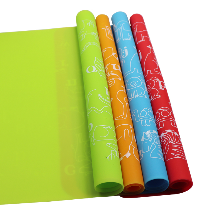 嬰幼兒硅膠墊，硅膠餐墊定制加工